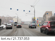 Москва, ТТК в районе улицы Новая Башиловка (2016 год). Редакционное фото, фотограф Дмитрий Неумоин / Фотобанк Лори