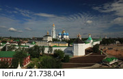 Троице-Сергиева Лавра. Съемки с коптера. MOV. Стоковое видео, видеограф Евгений Ковалев / Фотобанк Лори