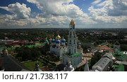 Троице-Сергиева Лавра. Съемки с коптера. MOV. Стоковое видео, видеограф Евгений Ковалев / Фотобанк Лори