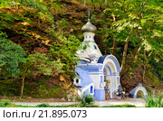 Часовня в честь Иверской иконы Божией Матери (2015 год). Стоковое фото, фотограф Игорь Боголюбов / Фотобанк Лори