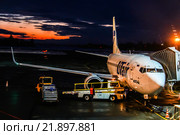 UTair Boeing 737 (2016 год). Редакционное фото, фотограф Art Konovalov / Фотобанк Лори