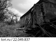 Заброшенный сельский дом. Стоковое фото, фотограф Павел Гусев / Фотобанк Лори