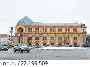 Город Тула. Дворец пионеров на улице Союзной (2016 год). Стоковое фото, фотограф Игорь Низов / Фотобанк Лори