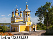 Муром. Церковь Николая Чудотворца (Николо-Набережная) (2014 год). Стоковое фото, фотограф Илья Бесхлебный / Фотобанк Лори