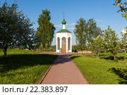 Муром. Спасский мужской монастырь. Часовня-костница. (2014 год). Стоковое фото, фотограф Илья Бесхлебный / Фотобанк Лори