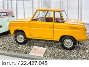 Автомобиль-мотоколяска СМЗ С3Д. «Сочи Автомузей» (2016 год). Редакционное фото, фотограф Сергей Лаврентьев / Фотобанк Лори