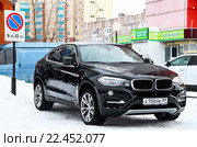 BMW F16 X6 (2016 год). Редакционное фото, фотограф Art Konovalov / Фотобанк Лори