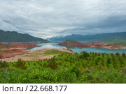Таджикистан. Нурекское водохранилище (2014 год). Стоковое фото, фотограф Токарева Ирина / Фотобанк Лори