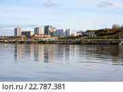 Город Набережные Челны вид с реки Камы (2015 год). Стоковое фото, фотограф Сагирова Алсу / Фотобанк Лори