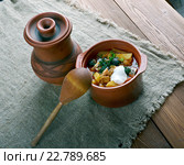 sour Russian soup. Стоковое фото, фотограф Александр Fanfo / Фотобанк Лори