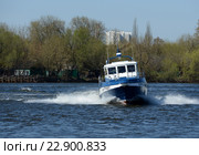 Катер РТ14МТ "Корабел" (2014 год). Редакционное фото, фотограф Free Wind / Фотобанк Лори