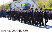 Силовики на провинциальном параде (2016 год). Редакционное фото, фотограф Анатолий Матвейчук / Фотобанк Лори