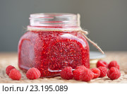 Джем из малины. Стоковое фото, фотограф Галина Лукьяненко / Фотобанк Лори