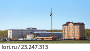 Поликлиника "Нефтяник" в Патрушеве (2016 год). Стоковое фото, фотограф Анатолий Матвейчук / Фотобанк Лори