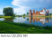 Европа, Беларусь: Мирский замок (2014 год). Стоковое фото, фотограф Писаревский Владислав / Фотобанк Лори