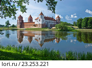Европа, Беларусь: Мирский замок (2014 год). Стоковое фото, фотограф Писаревский Владислав / Фотобанк Лори