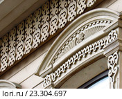 Резные деревянные наличники (2016 год). Стоковое фото, фотограф Елена Осетрова / Фотобанк Лори