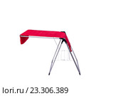 Collapsible clotheshorse isolated on the white background. Стоковое фото, фотограф Elnur / Фотобанк Лори