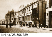 Здание МХТ в Камергерском переулке. Москва. Россия. Стоковое фото, фотограф Юрий Кобзев / Фотобанк Лори