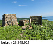 Форт №9, Князя Рюрика на острове Русском (2016 год). Стоковое фото, фотограф Корнилова Светлана / Фотобанк Лори