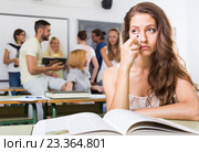 Alone student. Стоковое фото, фотограф Яков Филимонов / Фотобанк Лори