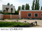 Военная часть, КПП. Украина, город Очаков, Николаевская область (2013 год). Редакционное фото, фотограф Щеголева Ольга / Фотобанк Лори