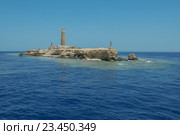 Маленький остров и риф в Красном море. Египет. Стоковое фото, фотограф Некрасов Андрей / Фотобанк Лори