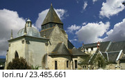 Замок Азе ле Ридо (был построен с 1515 до 1527), Луара, Франция (2016 год). Стоковое видео, видеограф Владимир Журавлев / Фотобанк Лори