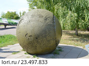 Спускаемый модуль советского космического корабля "Восток" Редакционное фото, фотограф Staryh Luiba / Фотобанк Лори