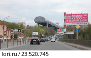 Красногорск, вид на "Снео. ком", Волоколамское шоссе (2016 год). Редакционное фото, фотограф Дмитрий Неумоин / Фотобанк Лори