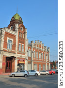 Россия, Барнаул. Здание Барнаульской городской думы 1914-1916 годов постройки. Редакционное фото, фотограф Овчинникова Ирина / Фотобанк Лори