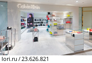 Calvin Klein store in Suria KLCC, Malaysia (2016 год). Редакционное фото, фотограф Александр Подшивалов / Фотобанк Лори