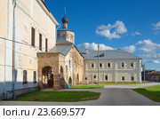 Город Торжок, Тверская область. Новоторжский Борисоглебский мужской монастырь. Церковь Входа Господня в Иерусалим (2016 год). Стоковое фото, фотограф Елена Коромыслова / Фотобанк Лори