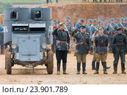 "Брусиловский прорыв". Военно-историческое шоу (реконструкция) (2016 год). Редакционное фото, фотограф Алексей Бок / Фотобанк Лори