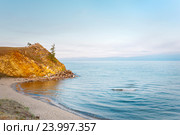 Россия,  Азия, Иркутская область, озеро Байкал, мыс Харанцы, Стоковое фото, фотограф Александр Циликин / Фотобанк Лори