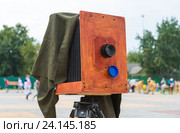 The old camera on street. Стоковое фото, фотограф Володина Ольга / Фотобанк Лори