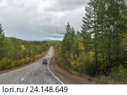 Россия. Амурская область. Трасса А360 «Лена» (М56) (2015 год). Стоковое фото, фотограф Токарева Ирина / Фотобанк Лори