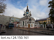 Саратов. Церковь "Утоли моя печали" (2016 год). Редакционное фото, фотограф Литвяк Игорь / Фотобанк Лори
