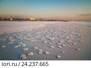 Морозный вечер (2012 год). Стоковое фото, фотограф Даниил Зинченко / Фотобанк Лори