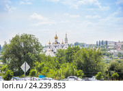 Свято-Иверский женский монастырь в Ростове-на-Дону, ул. Неклиновская, 4 (2015 год). Стоковое фото, фотограф Алёшина Оксана / Фотобанк Лори