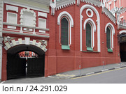 Москва, Сандуновские бани, летом (2016 год). Редакционное фото, фотограф Дмитрий Неумоин / Фотобанк Лори