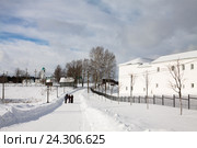 Дорога к Александро-Свирскому монастырю (2013 год). Стоковое фото, фотограф Солодовникова Елена / Фотобанк Лори