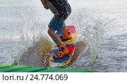 Вейкборд wakeboard. Стоковое фото, фотограф Рамиль Бакиров / Фотобанк Лори