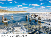 In the vicinity of the salt lake Baskunchak. Стоковое фото, фотограф Валерий Смирнов / Фотобанк Лори