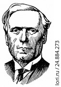 Асквит, Герберт Генри. Стоковая иллюстрация, иллюстратор Макаров Алексей / Фотобанк Лори