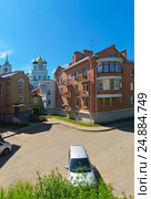 Город Псков. Квартал "Золотая набережная" (2016 год). Стоковое фото, фотограф Зобков Юрий / Фотобанк Лори