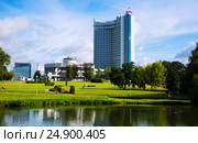 Belarus hotel in Minsk (2016 год). Редакционное фото, фотограф Яков Филимонов / Фотобанк Лори