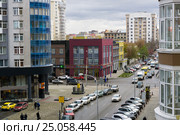 Вид на улицу Хохрякова в Екатеринбурге (2016 год). Редакционное фото, фотограф Игорь Жиляков / Фотобанк Лори