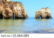 Algarve beach Dos Tres Irmaos (Portugal) Стоковое фото, фотограф Юрий Брыкайло / Фотобанк Лори