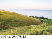 Берег Таганрогского залива в Ростовской области (2015 год). Стоковое фото, фотограф Алёшина Оксана / Фотобанк Лори